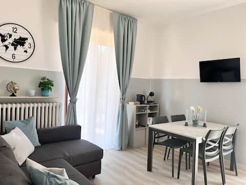 G&L airport apartment reachable by walk from BGY