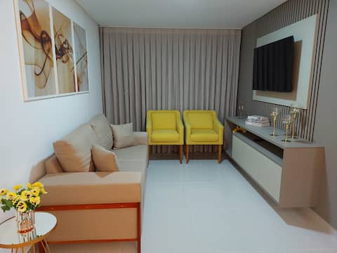 Successful Airbnb property: New apartment with a view of the waterfront in Petrolina