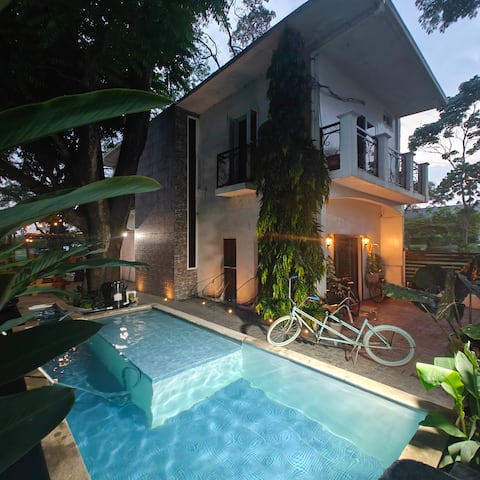 At Chris’s
Pool A/C WIFI
Xocomil Xetul
Dinopark