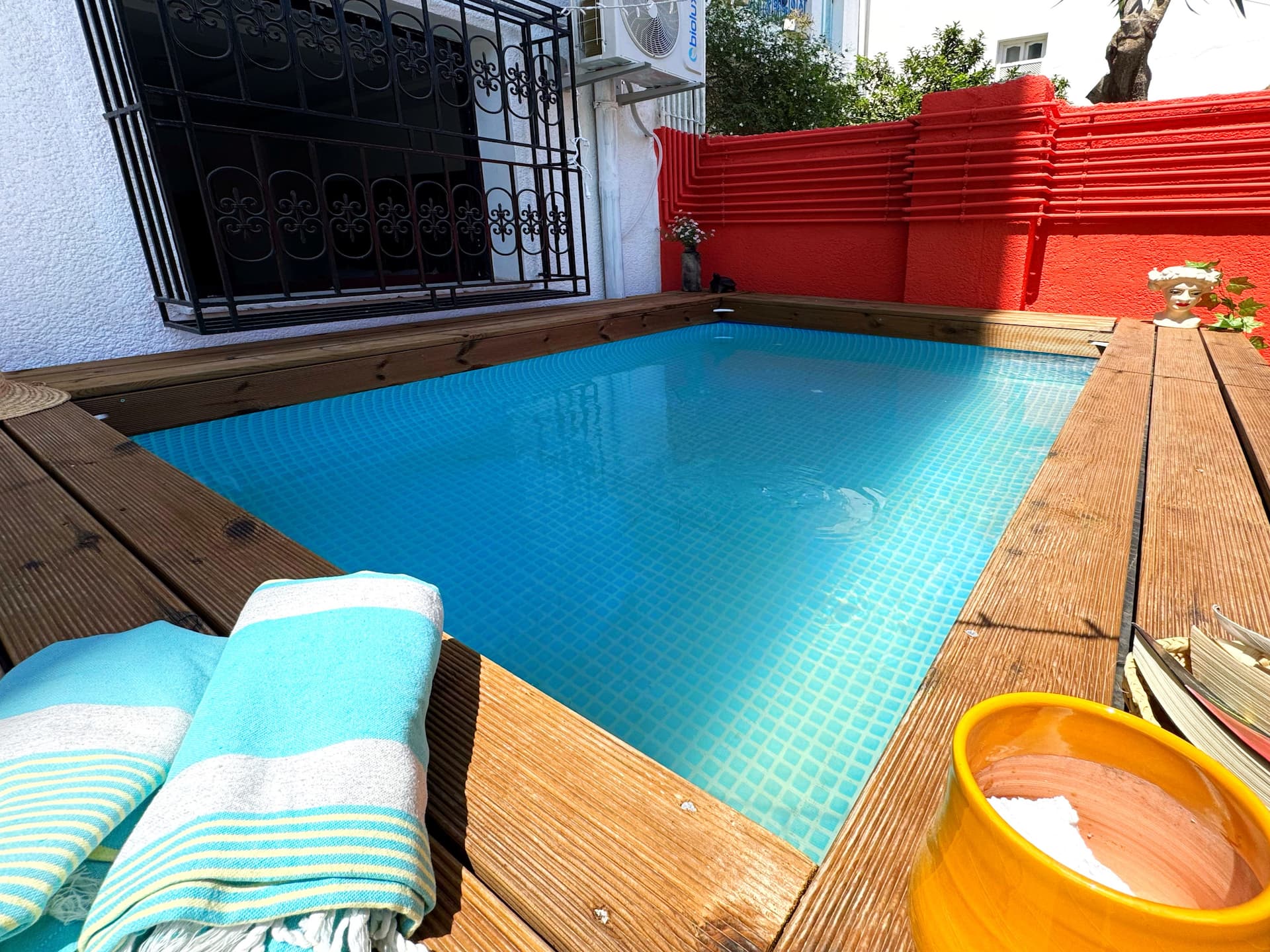Piscine privée au bord de la plage — Marsa Plage · Photo 16