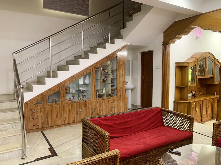 Elegant 3bhk Duplex•family•nearmetro •Wedding Stay - Hyderabad