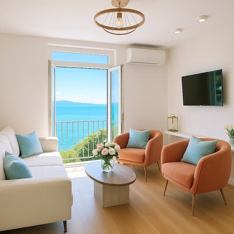 Popular Airbnb listing: Luxury Apartment AMÉS Rijeka in Mjesni Odbor Zamet