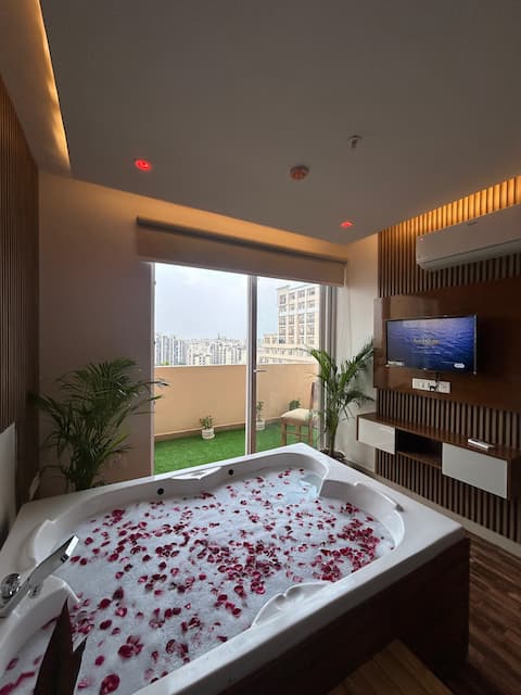 Romantic 1BHK with Bathtub- Elegance Homes