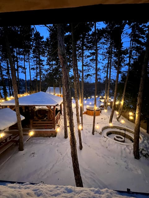 BOhome  Balaton entire house with outdoor sauna