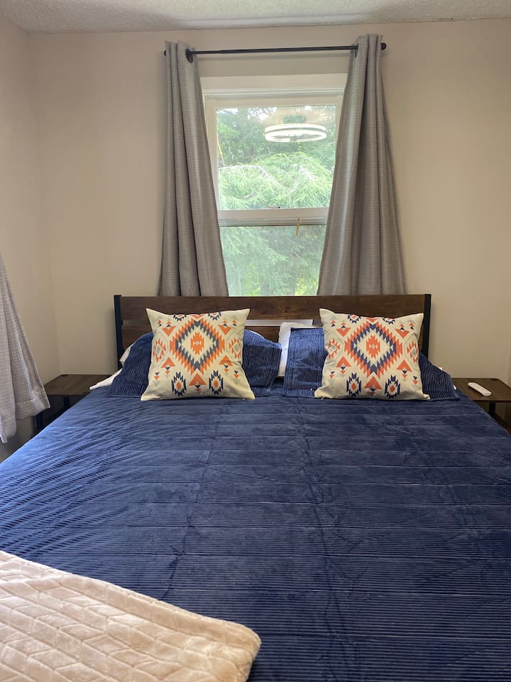 Cama Queen de espuma viscoelástica