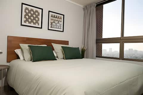 Family apartment steps away from the metro