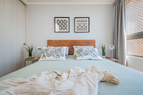 Family apartment steps away from the metro