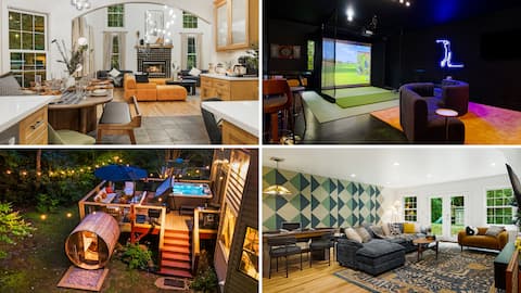 7BR Estate | Golf Sim, Theatre, Sauna & Hot Tub