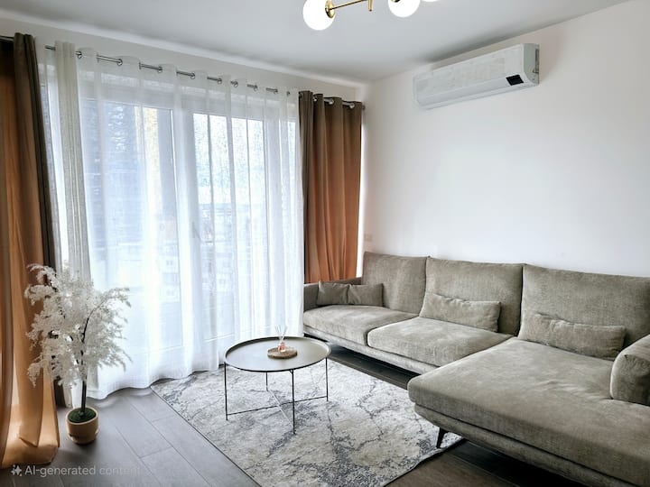 Central Apartment With Free Parking& Stunning View - Tiran
