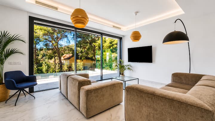 Luxury - Sea City Mountain Views, Gym Saltpool Bbq - Málaga