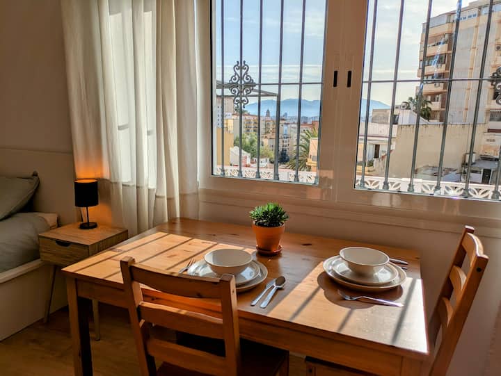 Studio With A View And Private Terrace - Malaga