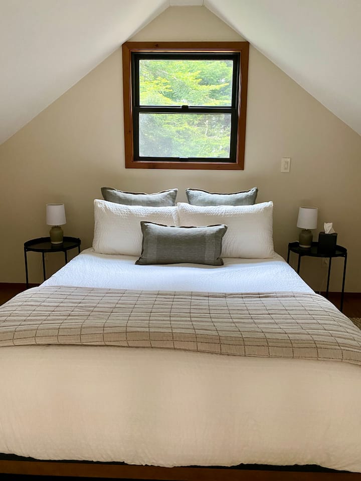 Podkrovie na spanie.