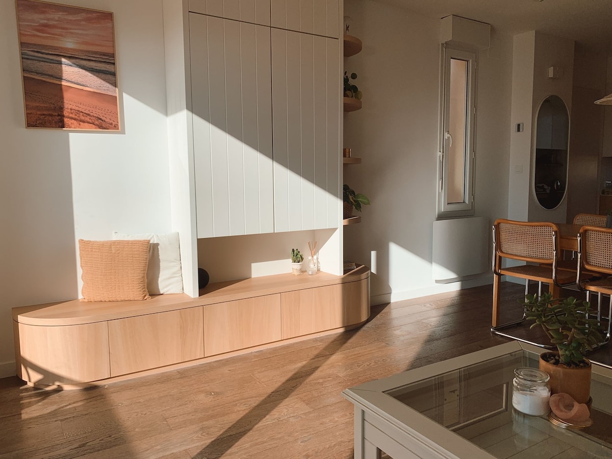 Annonce Airbnb populaire: 50 m2 apartment 2 steps from the beach à Capbreton