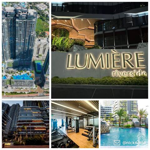 Luxury, 2Brs+3Bed, W/ River Gym Pool Night Market