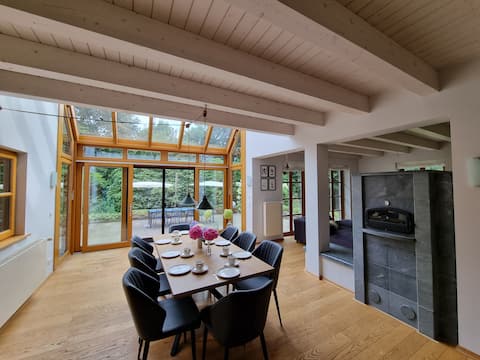 Idyllic country house with garden