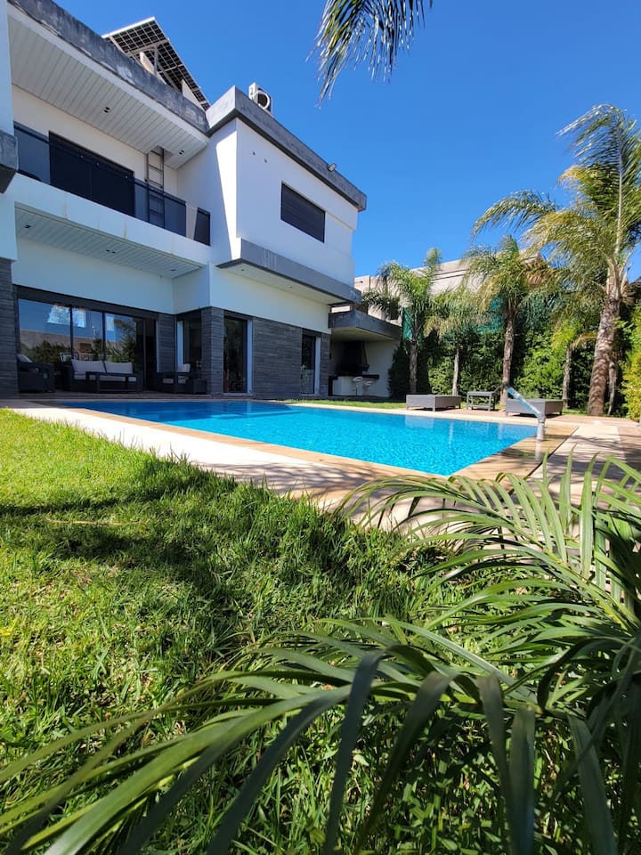 Family Villa Fes Private Pool &Garden Near Airport