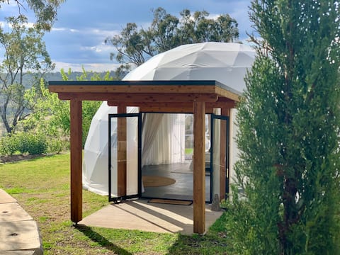 Luxury Glamping Dome!