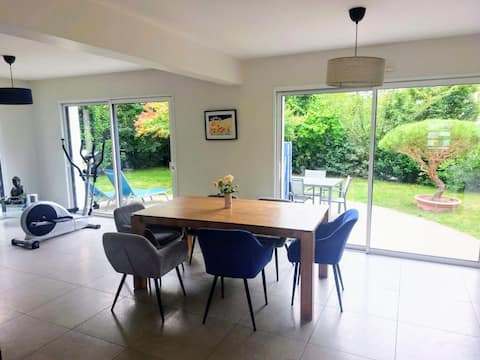 House for 7 people near Nantes, by the sea and in the countryside