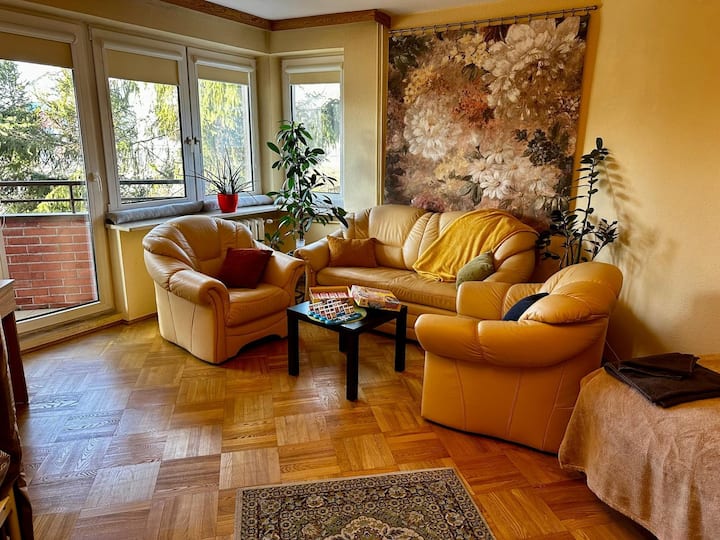 60m². 2BR. 6 Guests. Parking. WiFi