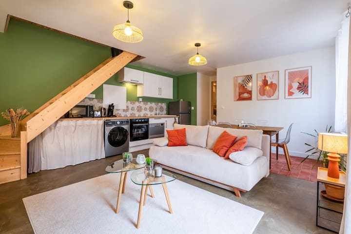 Appartement T2 Zola Avec Balnéo - Saint-Herblain