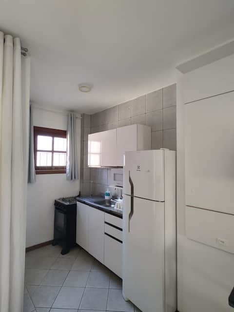 Popular Airbnb listing: Studio 3 blocks from the sea with swimming pool in Canasvieiras