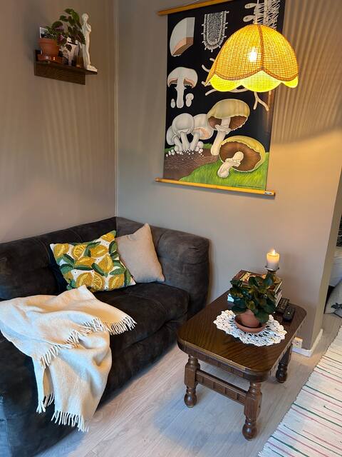 Top Airbnb: Cozy studio apartment with free parking in Alna