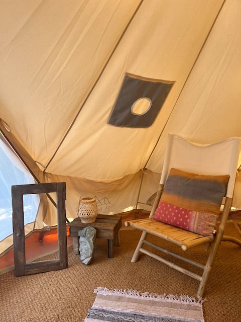 Top performing Airbnb: Privat unik baghave glamping in Fanø
