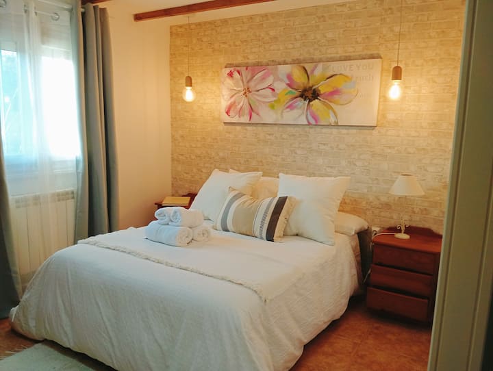 専用バスルーム付きの美しいお部屋 