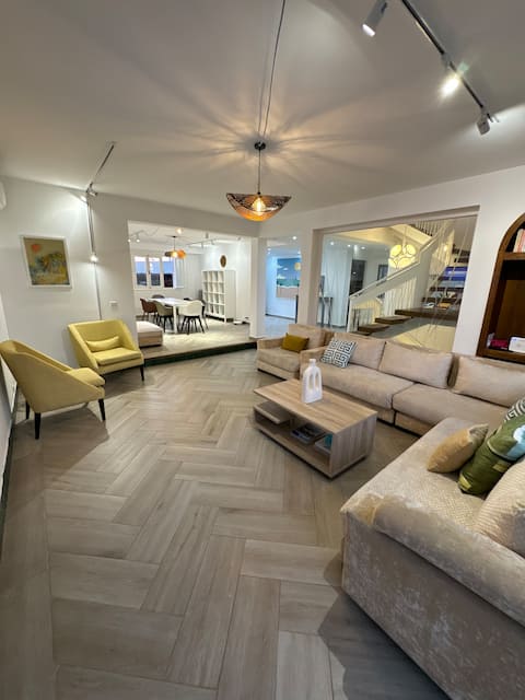 Popular Airbnb listing: Seafront home, bioclimatic terrace, Sable d'Or in Harhoura