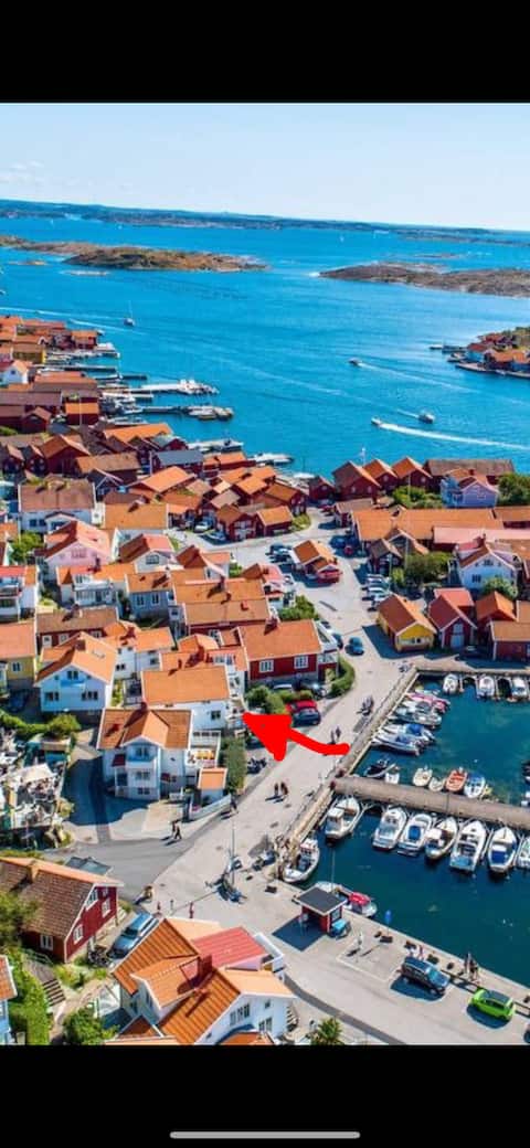 Newly renovated gem in the middle of Mollösund harbor