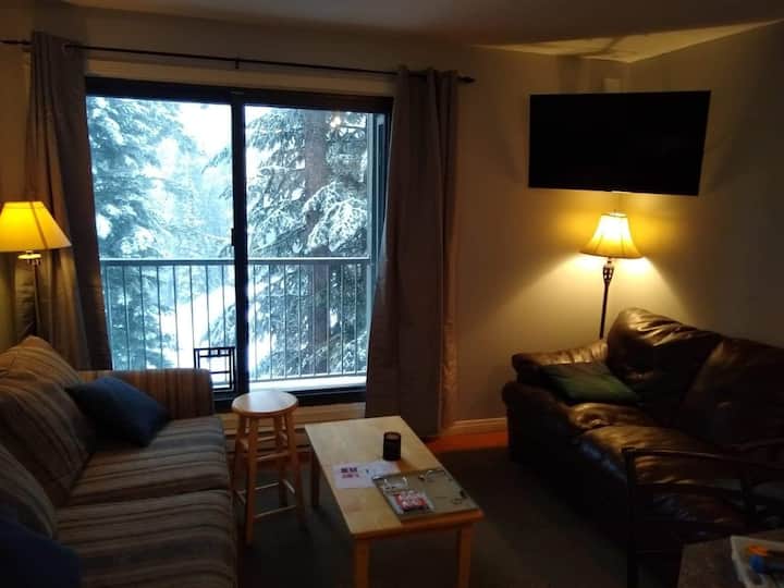 1 Bedroom Condo Ski In/out On Ski Run.  Pool/gym - Big White Ski Resort, BC