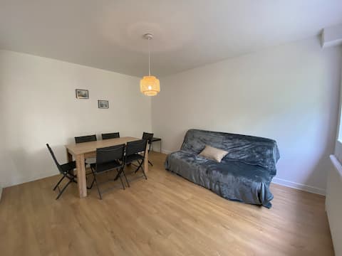 Apartment with garden on the ground floor