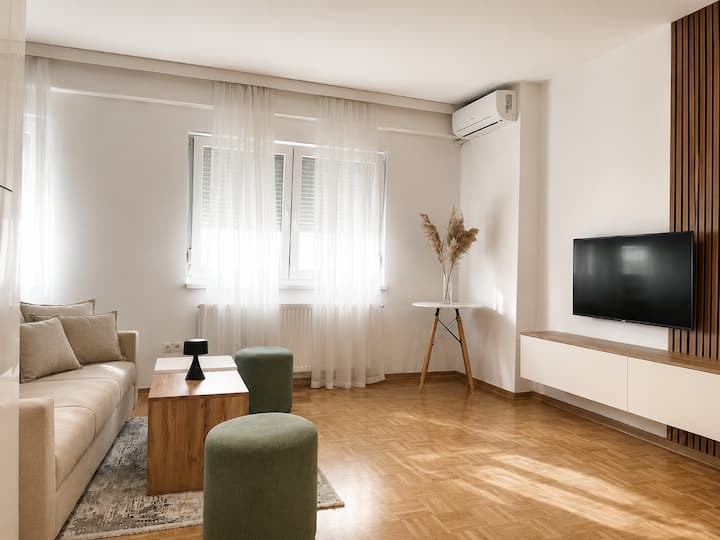 Cozy 1 Bedroom Apartment - dhoma ndenjeje