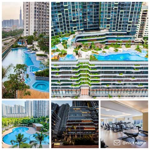 Luxury 2Brs+3Bed Cinema Mall View City, Gym, Pool