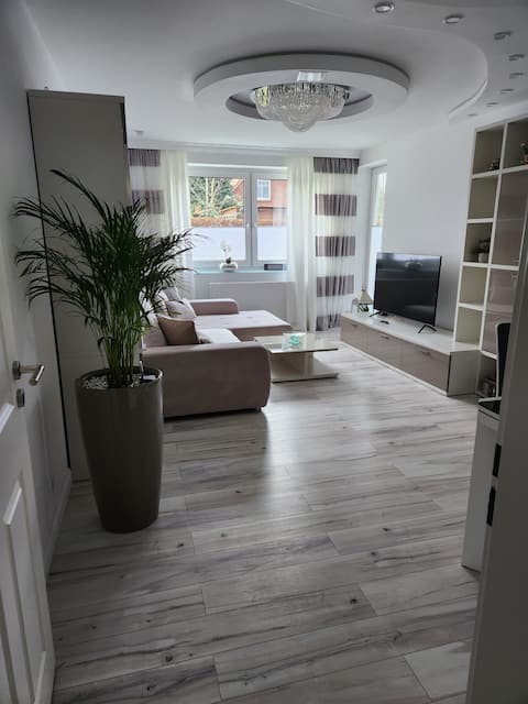 Modern apartment with terrace