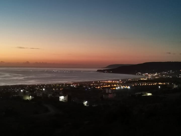 Respirez… Appartement Calme Sur Les Hauteurs Wifi - Taghazout