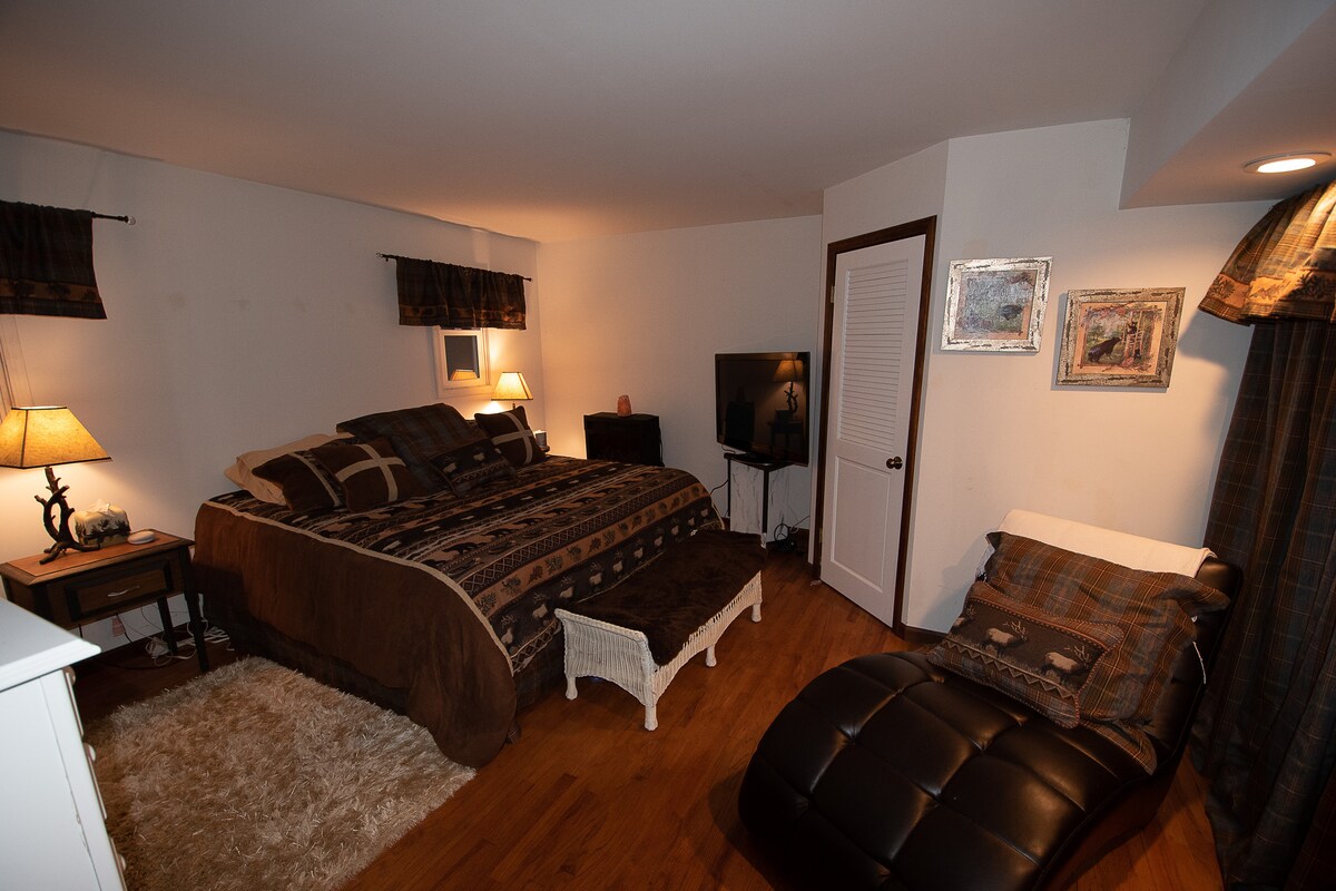 Cama tamaño king: dormitorio principal