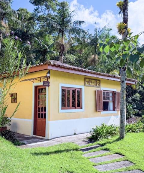 ChaléCecília-Pool-Sauna-Petfriendly-Interior/SP