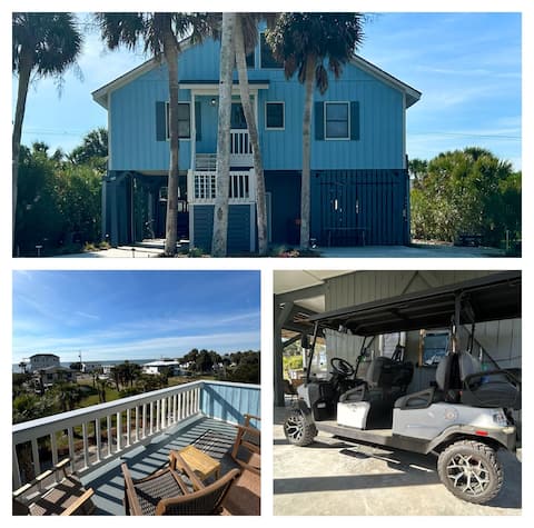 Ship Happens, Golf Cart avail, fire pit outdoor TV