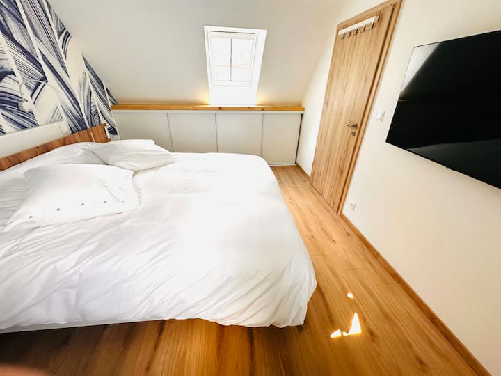 Nice hyper-center duplex quiet parking
Comfort 5*