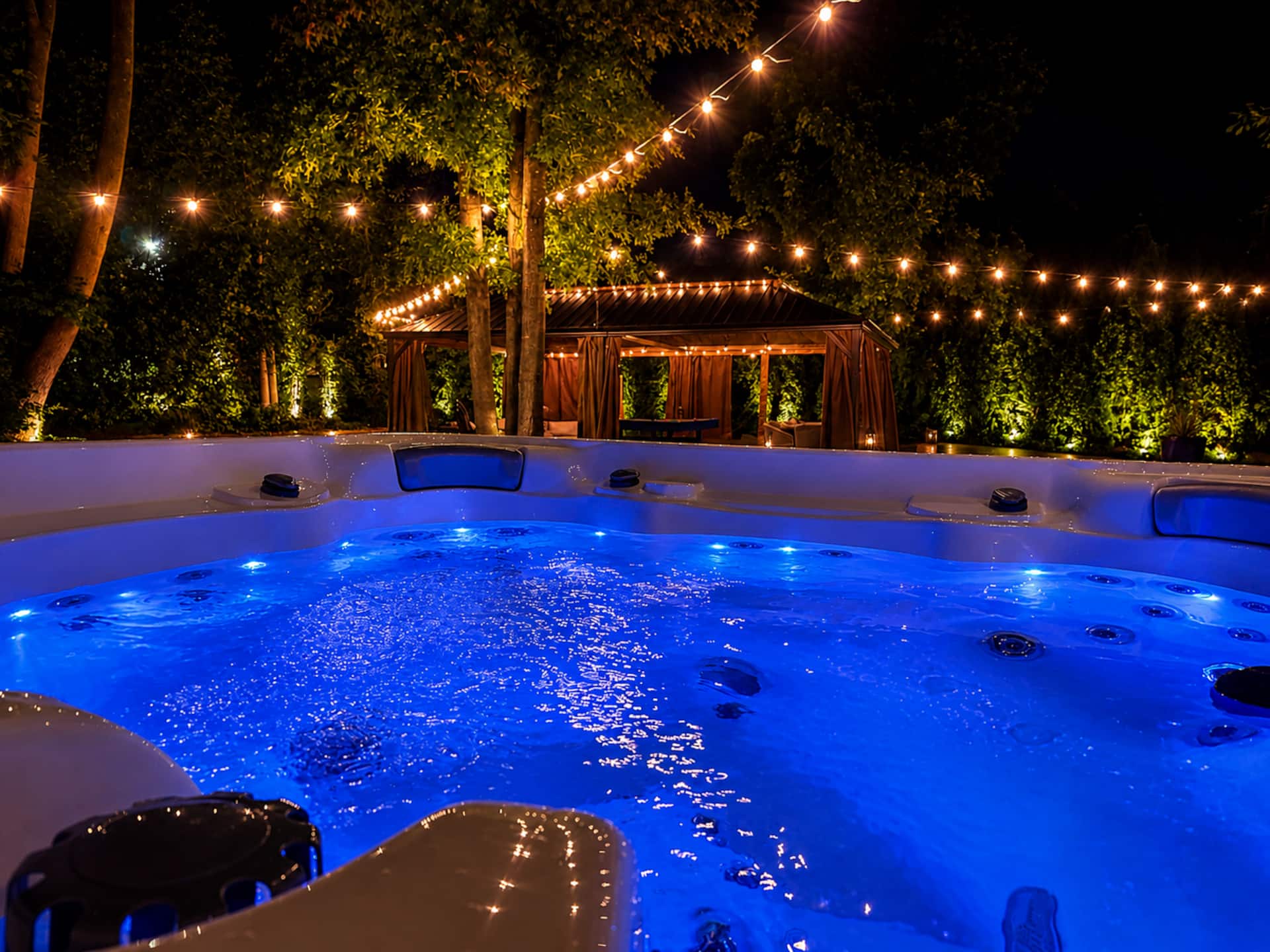 Hot Tub, Gazebo, Pool table & Fire Table