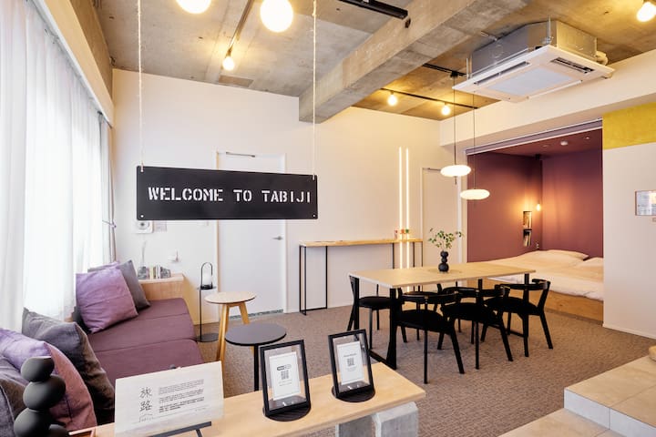 池袋駅徒歩1分/80㎡/3LDK/7ベッド/2シャワー/2トイレ/新宿8分.渋谷12分