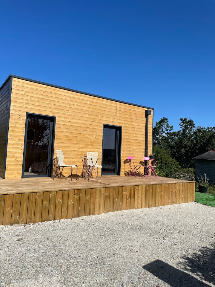 Maison Moderne En Bois Vue Mer - Crozon