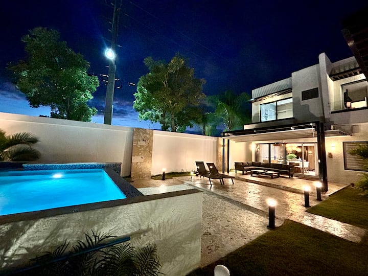 Secluded Modern Villa With Private Pool - Punta Cana