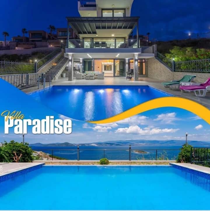 Luxurious villa in Bodrum | sea view | 14 people | pool