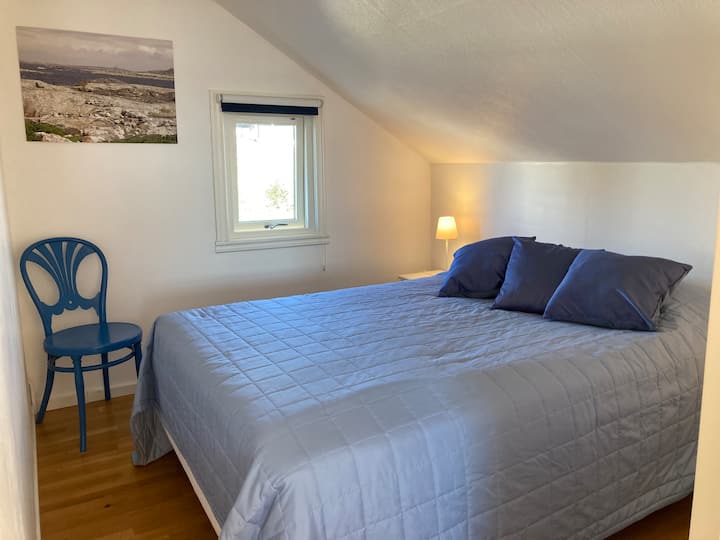 Slaapkamers met een kleiner tweepersoonsbed