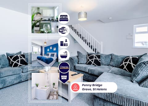 Free Parking | 4 Bedroom House in St Helens