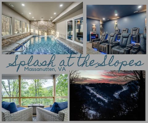 New build, Indoor Pool, hot tub, home theater, 5BR