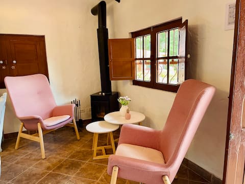 Top Airbnb: El Tibar, blue house in Guasca
