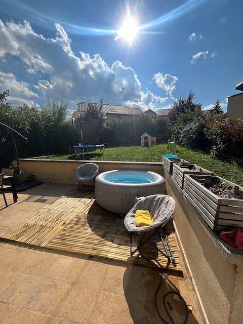 House in the waterfront area